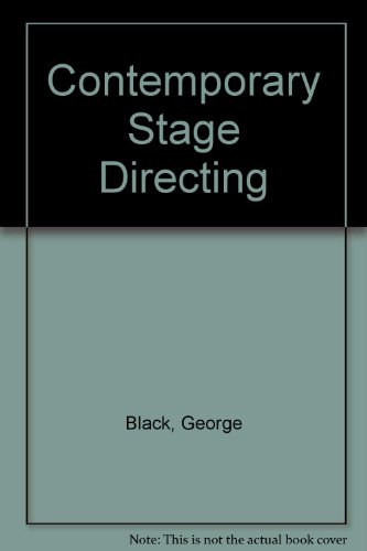 Beispielbild fr Contemporary Stage Directing zum Verkauf von Books From California
