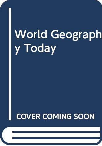 Stock image for World Geography Today for sale by Wonder Book