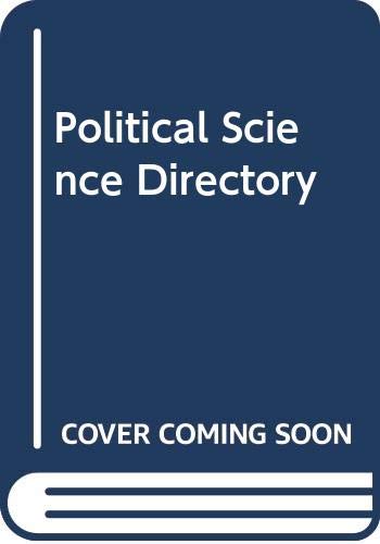 Imagen de archivo de The American Political Science Directory a la venta por K & L KICKIN'  BOOKS