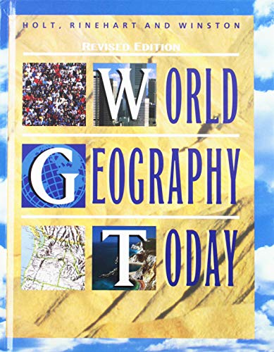 9780030168024: World Geography Today 1997