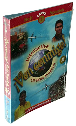 Stock image for Interactive CD-ROM Program VEN CONMIGO 1996 (Holt Level 1 Spanish) for sale by Decluttr