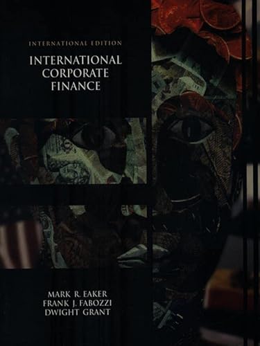 9780030169021: International Corporate Finance