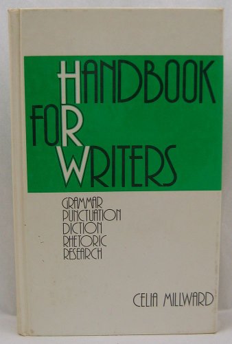 9780030177965: Handbook for Writers: Grammar, Punctuation, Diction, Rhetoric, Research