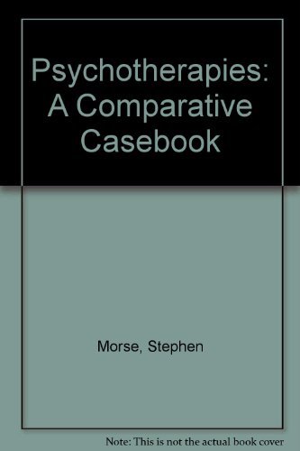 Beispielbild fr Psychotherapies : A Comparative Casebook zum Verkauf von Better World Books: West