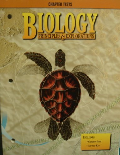 Stock image for Biology Principles & Explorations (Chapter Tests) for sale by HPB-Red