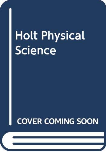 Beispielbild fr Holt Physical Science zum Verkauf von OddReads