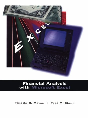 Imagen de archivo de Financial Analysis With Microsoft Excel a la venta por dsmbooks