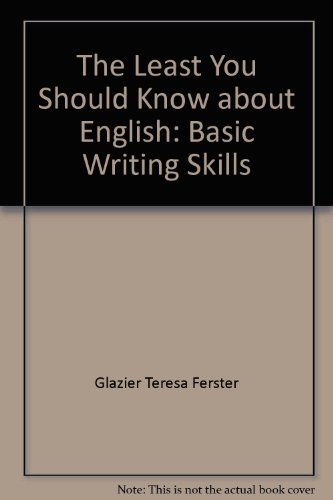 Stock image for The Least You Should Know about English: Basic Writing Skills for sale by BombBooks