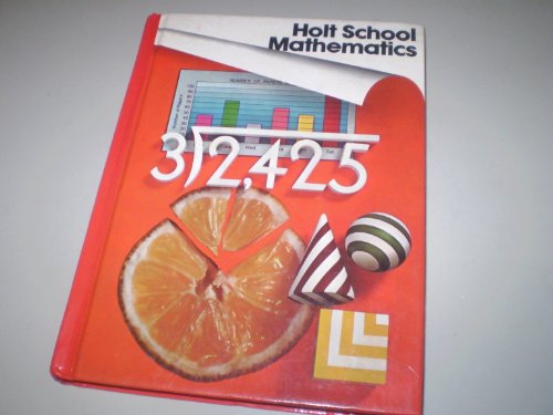 Imagen de archivo de Holt School Mathematics Grade 4 a la venta por ThriftBooks-Dallas