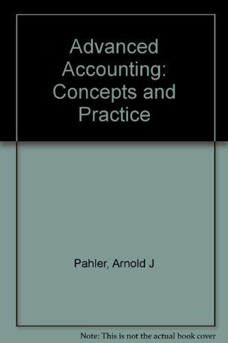 9780030186134: Advanced Accounting: Concepts and Practice
