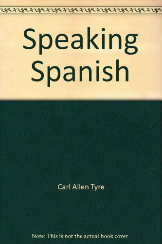 Stock image for Speaking Spanish for sale by HPB-Red