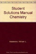 Beispielbild fr Student Solutions Manual Chemistry: Principles and Reactions zum Verkauf von BookHolders