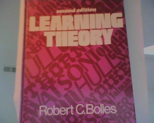 Imagen de archivo de Learning Theory a la venta por Better World Books