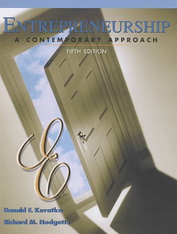 9780030196041: Entrepreneurship: A Contemporary Approach (Harcourt College Publishers series in entrepreneurship)