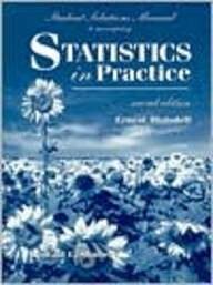9780030198441: Student Solutions Manual to Accompany Statistics in Practice