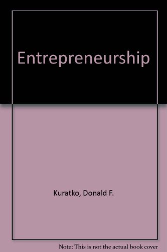 Stock image for Entrepreneurship for sale by Bookmans