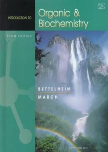 INTRO TO ORGANIC & BIOCHEMISTRY 3E (9780030202186) by BETTELHEIM