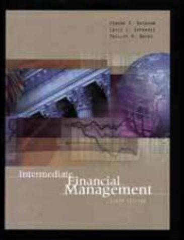 9780030210280: Intermediate Financial Management