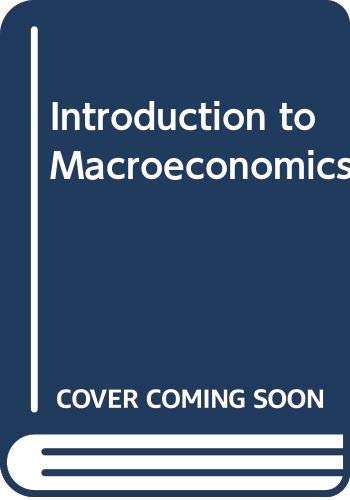 9780030211584: Introduction to Macroeconomics