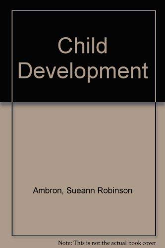 Stock image for Child development for sale by HPB-Red