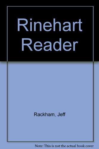 9780030216091: Rinehart Reader