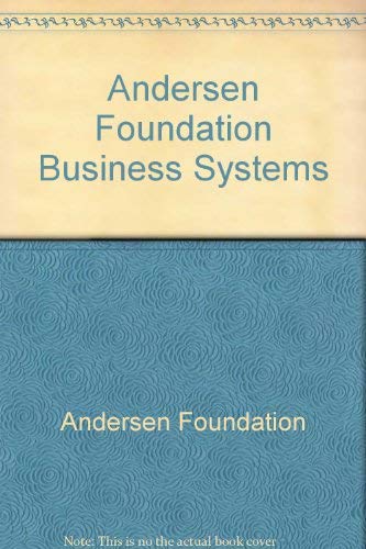 Beispielbild fr Foundations of Business Systems zum Verkauf von Better World Books