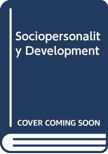 9780030217913: Sociopersonality Development