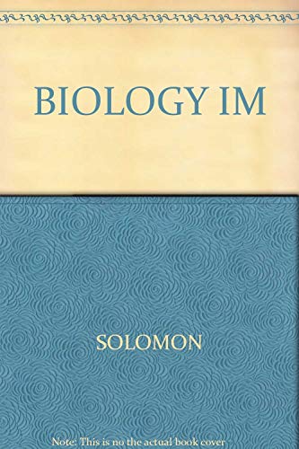 9780030220944: BIOLOGY IM