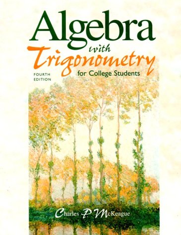 9780030223143: Algebra with Trigonometry for College Students