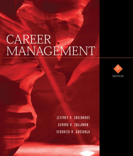 Beispielbild fr Career Management (Dryden Press Series in Management) (The Dryden Press Series in Management) zum Verkauf von Reuseabook