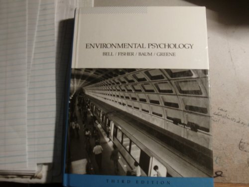 Stock image for ENVIRONMENTAL PSYCHOLOGY 3/E for sale by MusicMagpie