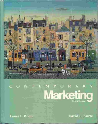 Stock image for Contemporary Marketing for sale by Better World Books: West