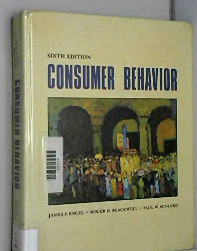 Beispielbild fr Engel Consumer Behavior 6e zum Verkauf von Wonder Book