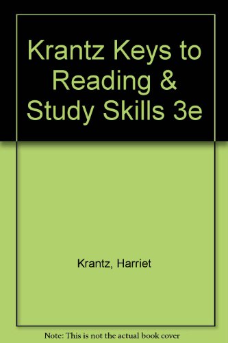 9780030230929: Keys to reading and study skills