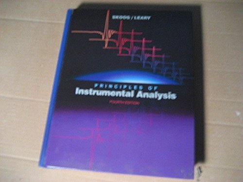 9780030233432: Principles of Instrumental Analysis