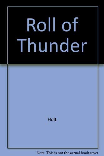 9780030234347: Roll of Thunder