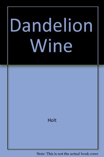 9780030234385: Dandelion Wine