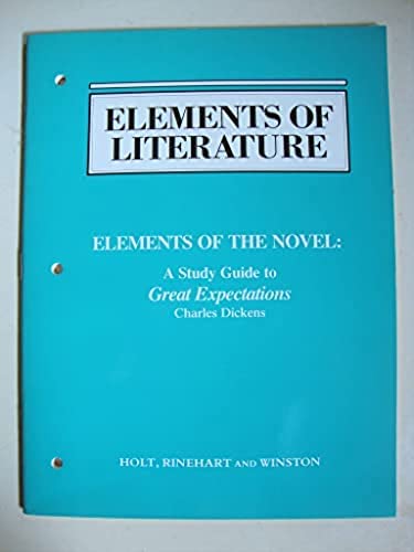 Imagen de archivo de AStudy Guide to Great Expectations (Elements of Literature: Elements of the Novel) a la venta por Wonder Book