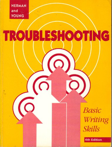 Imagen de archivo de Troubleshooting: Basic Writing Skills a la venta por HPB-Red