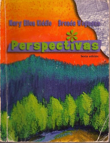 Perspectivas (9780030245671) by Kiddle, Mary Ellen|Kiddle, |Wegmann, Brenda