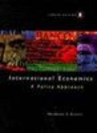 9780030245817: International Economics: A Policy Approach