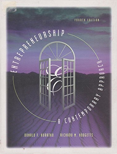 9780030245947: Entrepreneurship: A Contemporary Approach