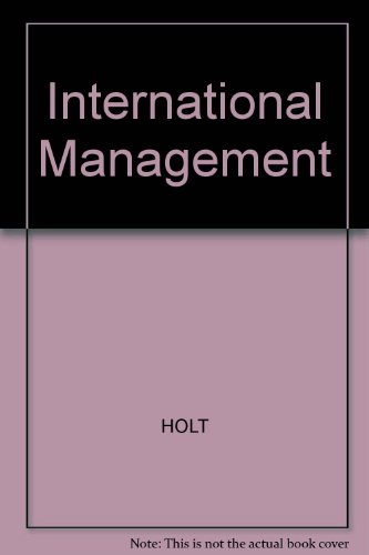 9780030249211: International Management