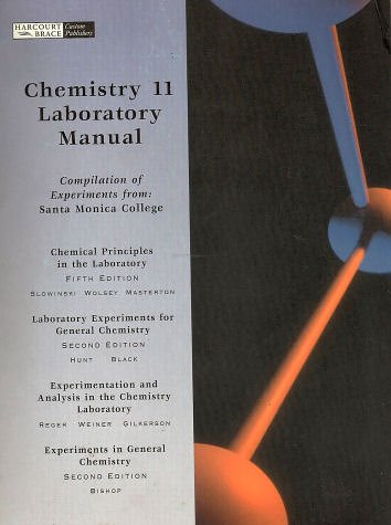 Chemistry 11 Laboratory Manual (9780030250293) by Slowinski