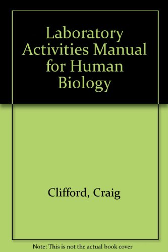 9780030251917: Laboratory Activities Manual for Goodenough/McGuire/Wallace’s Human Biology: Social, Environmental, and Personal Concerns