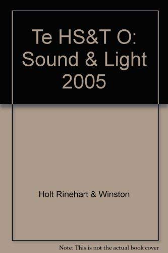 Imagen de archivo de Sound and Light : Level O a la venta por Better World Books