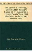 Stock image for Holt Science & Technology: Student Edition, Spanish (F) Inside the Restless Earth 2005 (Spanish Edition) for sale by Iridium_Books