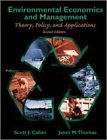 Imagen de archivo de Environmental Economics and Management: Theory, Policy, and Applications, Updated a la venta por Wonder Book