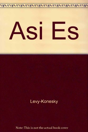 Asi Es (9780030259463) by Levy-Konesky; Daggett, Karen