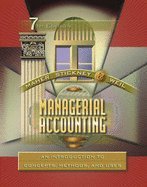 Stock image for Managerial Accounting: An Introduction to Concepts, Methods and Uses for sale by Wonder Book